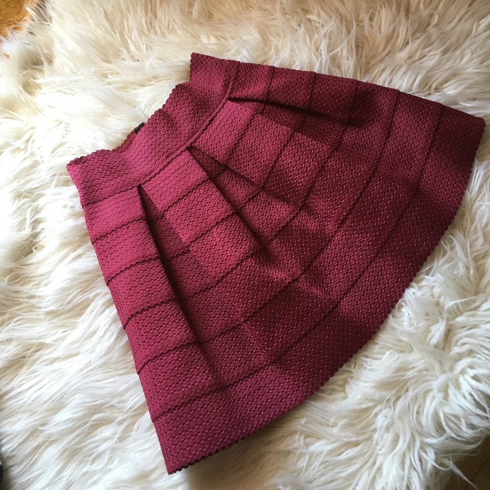 !!SOLD!! S pleated high waist mini skirt